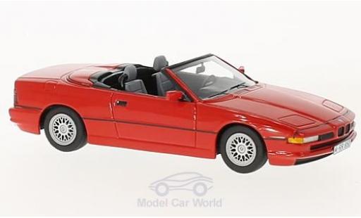 Diecast model cars Bmw 850 cabriolet Ci Convertible red 1/43 Schuco