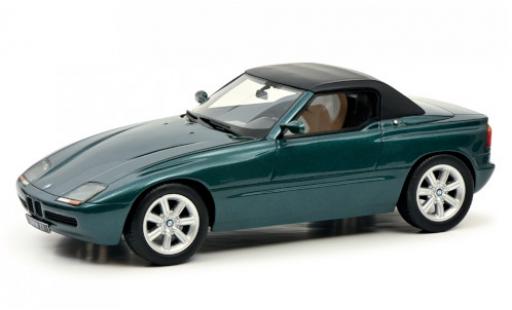Diecast model cars Bmw Z1 roadster metallic green 1987 1/18 Schuco