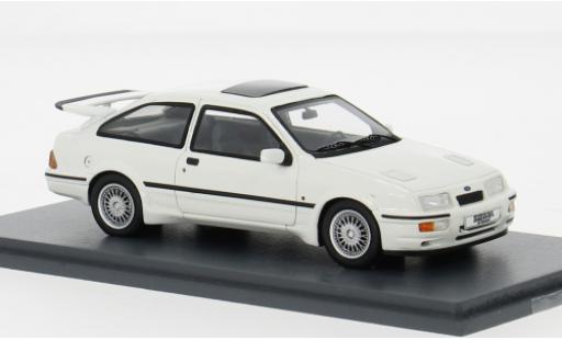 Diecast model cars Ford Sierra Cosworth RS white 1986 1/43 Schuco ProR