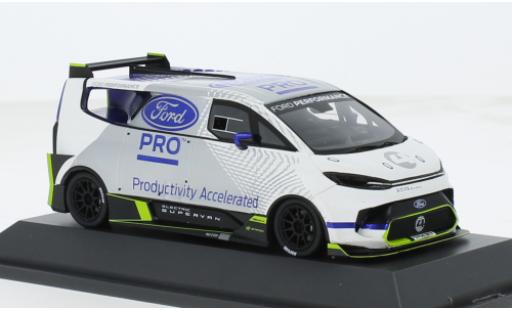 Diecast model cars Ford Transit Kastenwagen SuperVan 4 2000HP RHD 2022 1/43 Schuco ProR