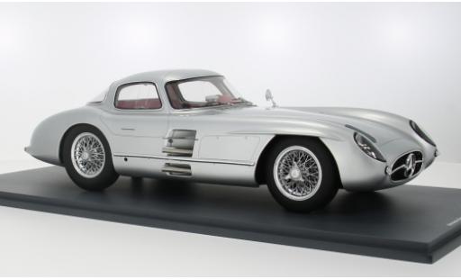 Diecast model cars Mercedes 300 Coupe SLR Uhlenhaut silver 1955 1/12 Schuco ProR