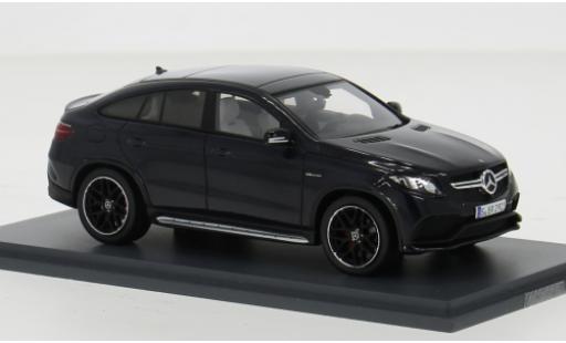 Diecast model cars Mercedes GLE Coupe 63 (X253) blue 2016 1/43 Schuco ProR