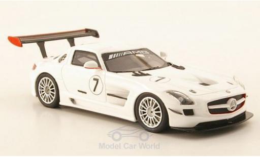 Diecast model cars Mercedes SLS GT3 AMG No.7 2010 1/43 Schuco