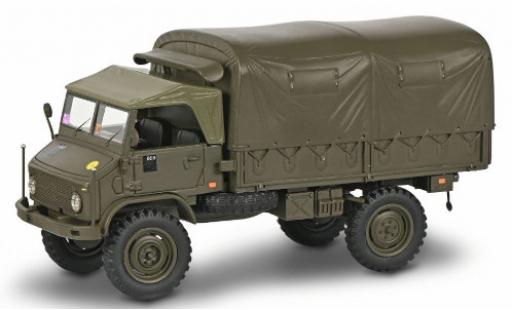 Diecast model cars Mercedes Unimog 401-404 404 S olive 1/35 Schuco ProR