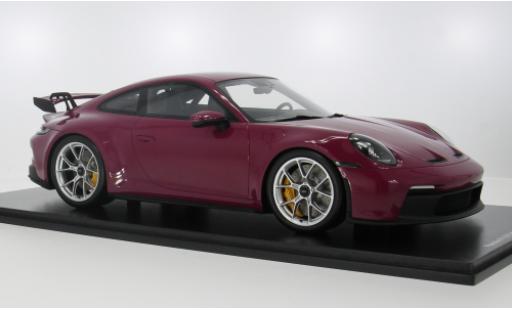 Diecast model cars Porsche 911 GT3 metallise red 2021 1/12 Schuco ProR