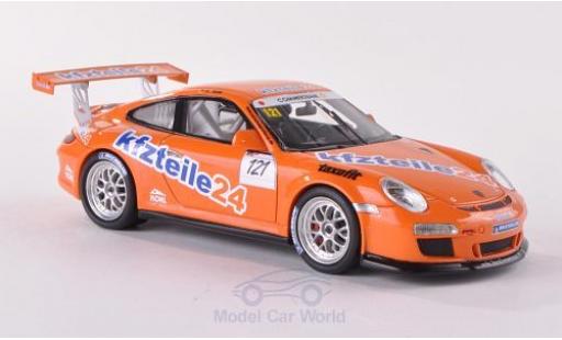 Diecast model cars Porsche 911 GT3 CUP No.121 MS Racing Kfzteile24 A.Kohl 1/43 Schuco
