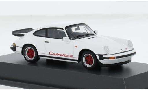 Diecast model cars Porsche 911 Carrera 3.2 CS white 1/43 Schuco ProR