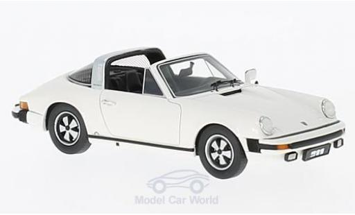 Diecast model cars Porsche 911 Targa white 1975 1/43 Schuco
