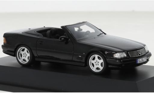 Diecast model cars Mercedes SL Base 73 black 1/43 Schuco