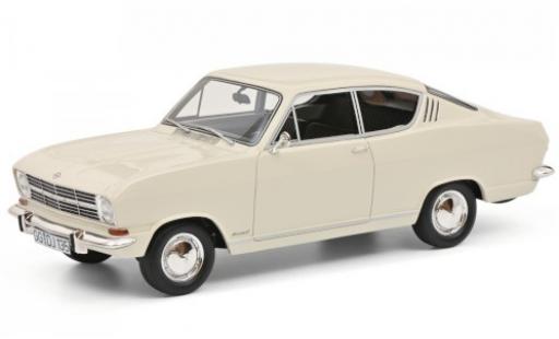 Diecast model cars Opel Kadett B Coupe B beige Kiemencoupe 1965 1/18 Schuco