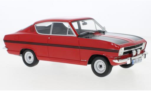 Diecast model cars Opel Kadett B Rallye Coupe B Rally red/black 1/18 Schuco