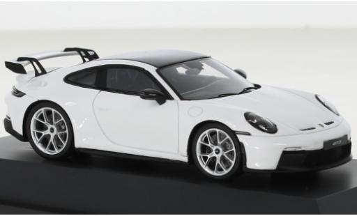 Diecast model cars Porsche 911 GT3 white 1/43 Schuco