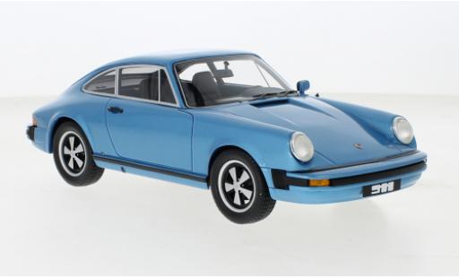 Diecast model cars Porsche 911 R metallise blue 1977 1/18 Schuco