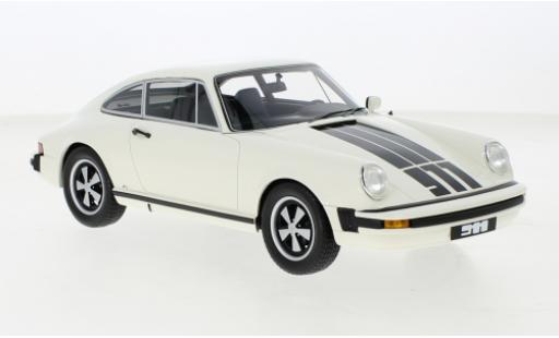Diecast model cars Porsche 911 R white/black 1977 1/18 Schuco