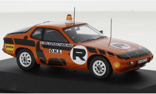 Diecast model cars Porsche 924 Base ONS-Streckensicherung 1/43 Schuco
