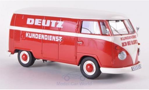Diecast model cars Volkswagen T1 Base van Deutz Kundendienst 1/18 Schuco