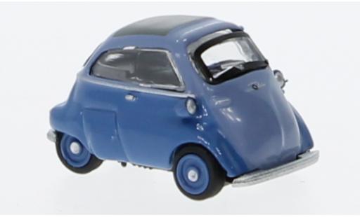 Diecast model cars Bmw Isetta citadine blue/grey 1/87 Schuco