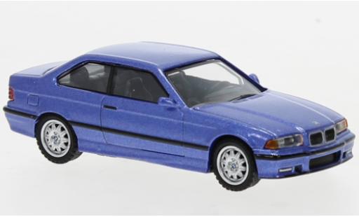 Diecast model cars Bmw M3 coupe (E36) metallise blue 1992 1/64 Schuco