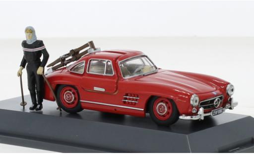 Diecast model cars Mercedes 300 Base SL red Davos 1957 1/43 Schuco