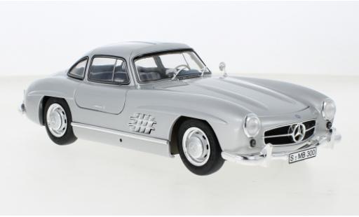 Diecast model cars Mercedes 300 Base SL grey 1955 1/18 Schuco