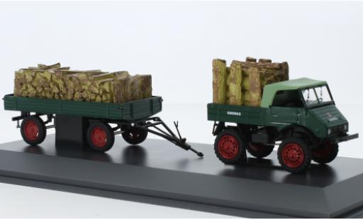 Diecast model cars Mercedes Unimog 401-404 U401 green 1954 1/43 Schuco