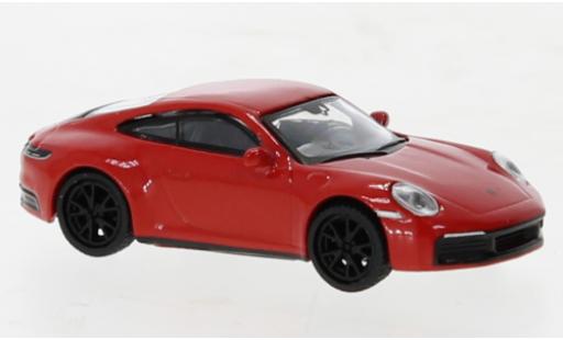 Diecast model cars Porsche 911 S Carrera red 1/87 Schuco