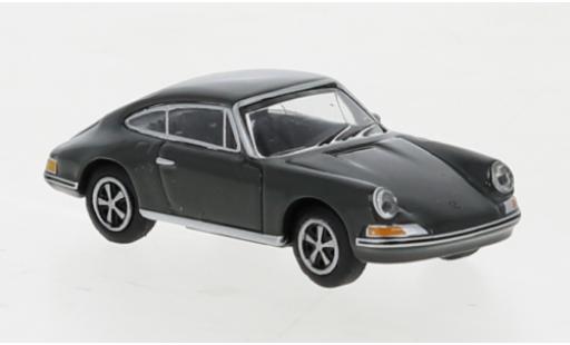 Diecast model cars Porsche 911 S S grey 1/87 Schuco