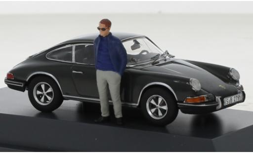Diecast model cars Porsche 911 S S grey 1971 1/43 Schuco