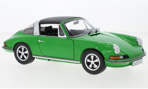 Diecast model cars Porsche 911 Targa S green 1/18 Schuco