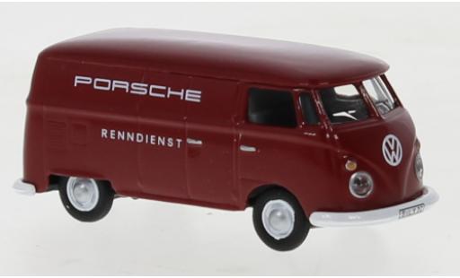 Diecast model cars Volkswagen T1 Base Van Porsche Renndienst 1/87 Schuco