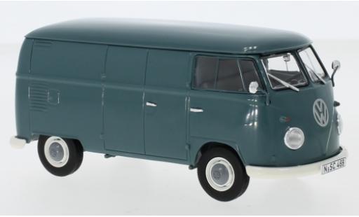 Diecast model cars Volkswagen T1 B fourgon blue 1/32 Schuco