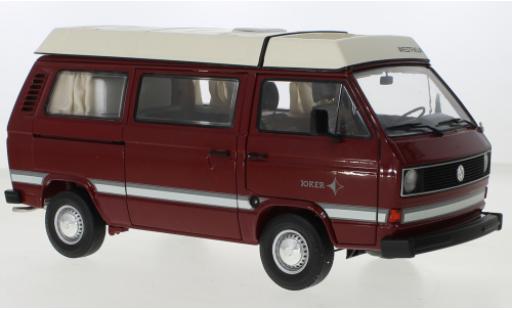 Diecast model cars Volkswagen T3 A Joker red 1/18 Schuco