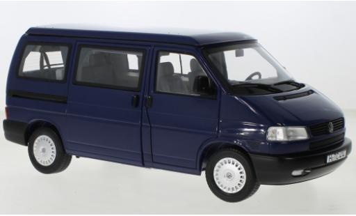 Diecast model cars Volkswagen T4 B Westfalia Camper blue 1/18 Schuco