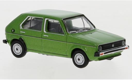 Diecast model cars Volkswagen Golf Base I green 1/87 Schuco