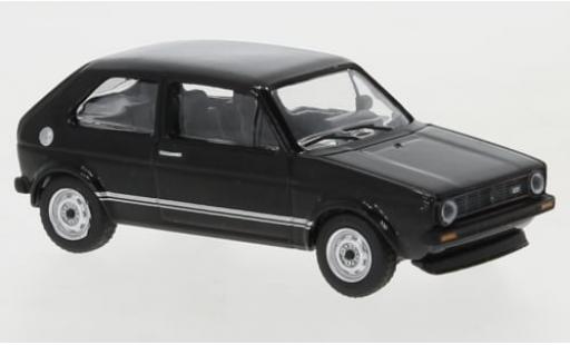 Diecast model cars Volkswagen Golf GTI I black 1976 1/64 Schuco