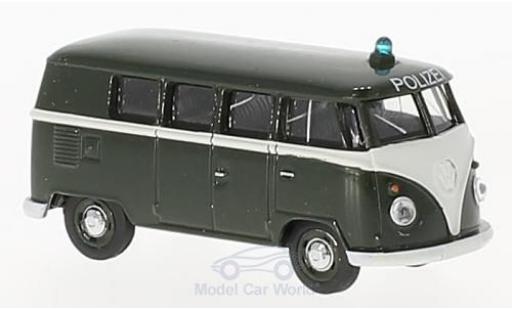 Diecast model cars Volkswagen T1 B Bus Police 1/64 Schuco