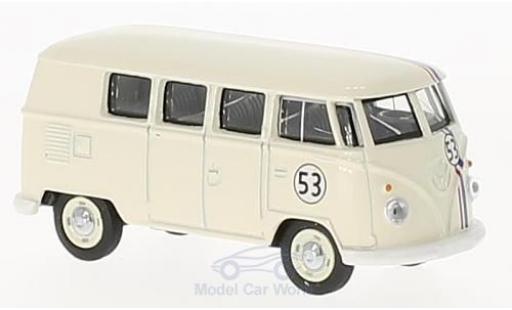 Diecast model cars Volkswagen T1 B Bus white Nr.53 1/64 Schuco