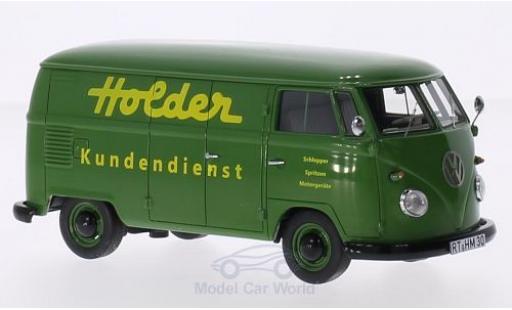 Diecast model cars Volkswagen T1 A van Holder Kundendienst 1/32 Schuco