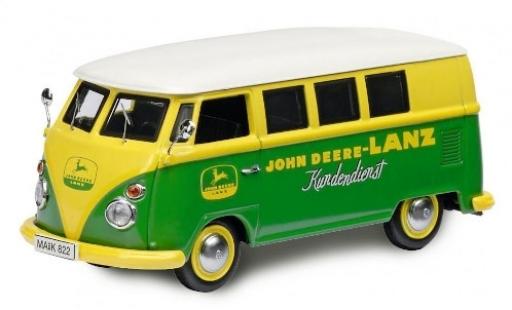 Diecast model cars Volkswagen T1 Base c Bus John Deere-Lanz Kundendienst 1/87 Schuco