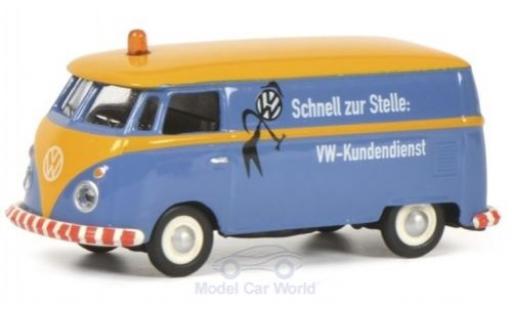 Diecast model cars Volkswagen T1 Base c van Kundendienst 1/87 Schuco