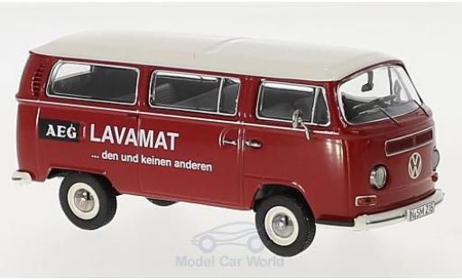 Diecast model cars Volkswagen T2 A Bus AEG Lavamat 1/43 Schuco