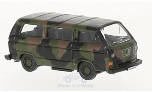 Diecast model cars Volkswagen T3 Base Bus Bundeswehr 1/87 Schuco