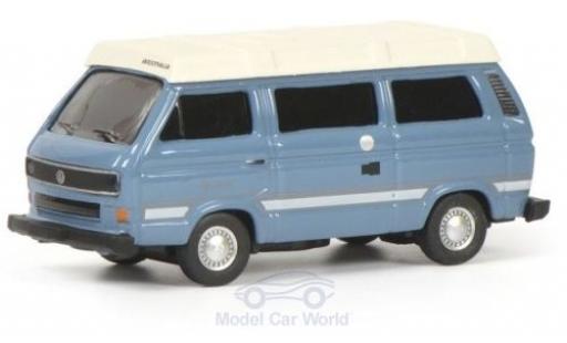 Diecast model cars Volkswagen T3 B Westfalia Joker blue/white 1/87 Schuco