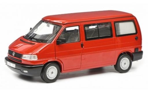 Diecast model cars Volkswagen T4 B Westfalia Camper red 1/18 Schuco