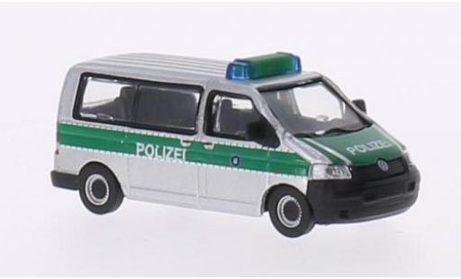 Diecast model cars Volkswagen T5 Base Bus Police Bayern 1/87 Schuco