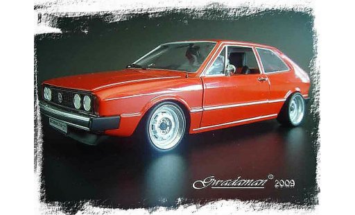 Volkswagen Scirocco GTI 1/18 Revell red ligne supersprint diecast model cars