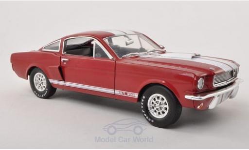 Diecast model cars Shelby GT GT350 350 red/white 1966 Legend Series with Carroll -Signatur auf dem Fahrzeugroof without Vitrine 1/18 Shelby Collectibles