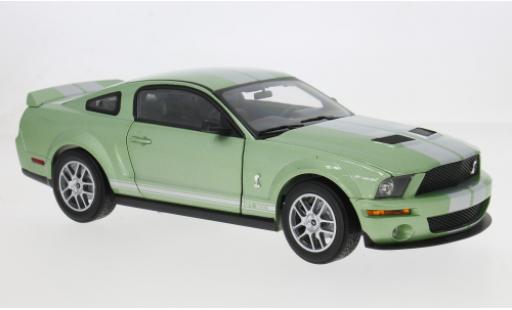 Diecast model cars Shelby GT GT500 500 green 2007 1/18 Shelby Collectibles
