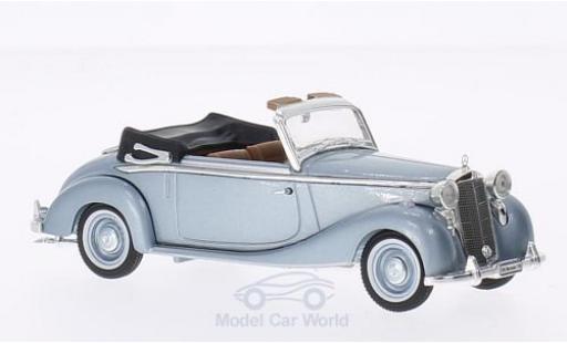 Diecast model cars Mercedes 170 Base S metallic blue 1950 1/43 Signature