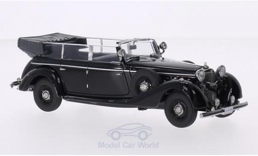 Diecast model cars Mercedes 770 Cabriolet Convertible black 1938 1/43 Signature